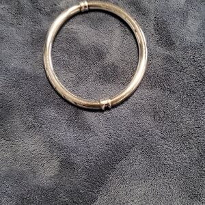 Classic Silver Bangle Bracelet